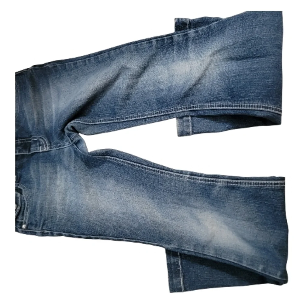 Justice, Blue Denim Kids Jeans, Size 10